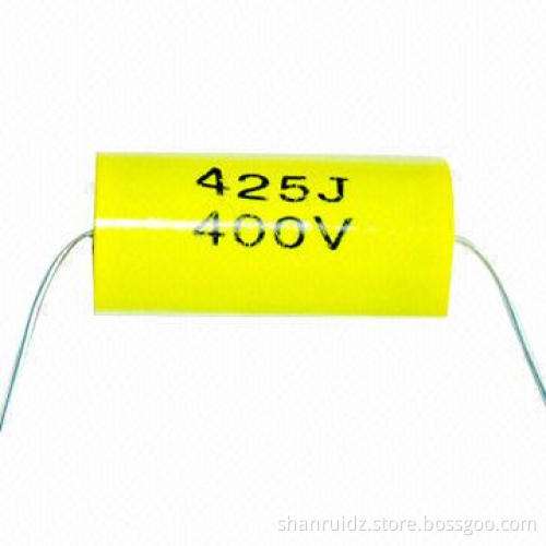 Metallized polypropylene capacitors designed for wedling machine application